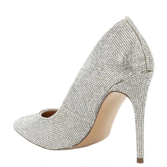 NWOB Steve Madden Daisie Rhinestones Stilettos - Size 8.5 - Picture 3 of 15